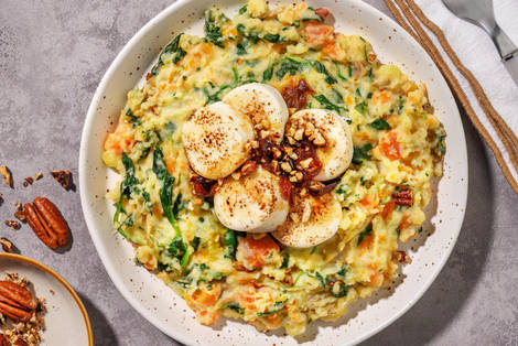 Romige geitenkaas met uienjus