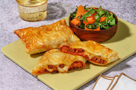 Handmade Cheesy Beef, Pork and Chorizo Empanada Pockets