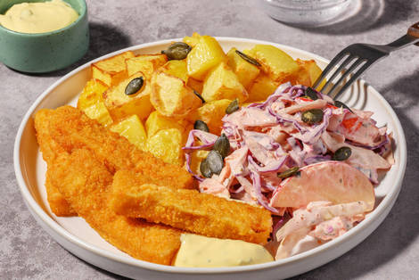 Knusperstäbchen nach Fisch-Art 