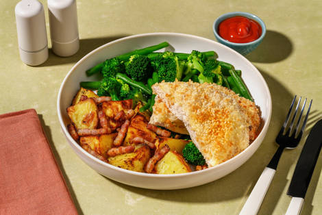 Crispy Cheese Topped Chicken