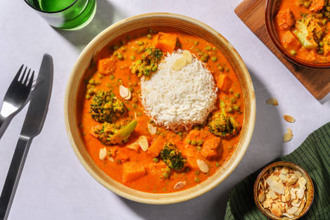 Coconut Korma Vegetable Curry