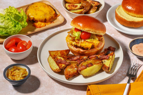 Build Your Own: Cheeseburger and Bacon Wedges
