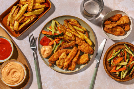 Build Your Own: Crispy Chicken Goujons Feast