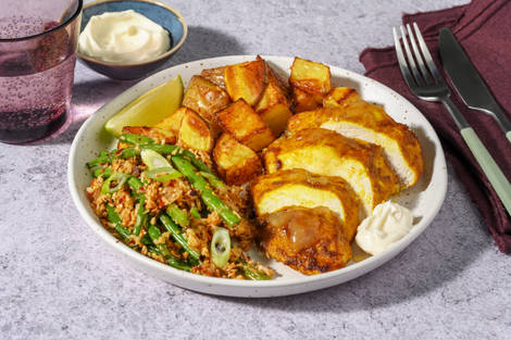 Curried Mango Chutney Glazed Chicken Breast