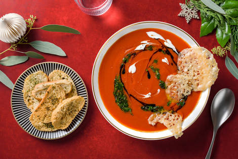Soupe de tomate onctueuse | Prête à réchauffer