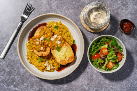 Haloumi & Dhal-Loaded Spuds 