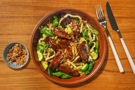 Zero Fuss Glazed Beef & Udon Noodle Salad