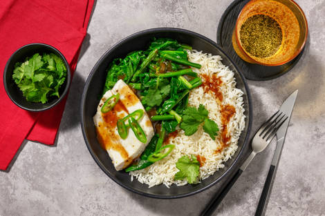 Double Cantonese-Style Steamed Barramundi
