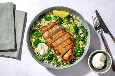 Speedy Moroccan Beef Rump & Broccoli Couscous 