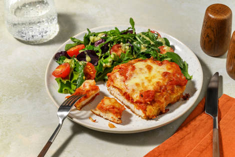 Golden Cheesy Chicken Parmigiana