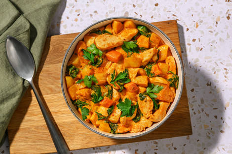 One-Pan Saucy Chicken & Veggie Medley 