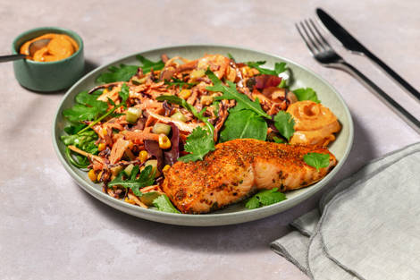 Tex-Mex Chicken & Charred Corn Slaw