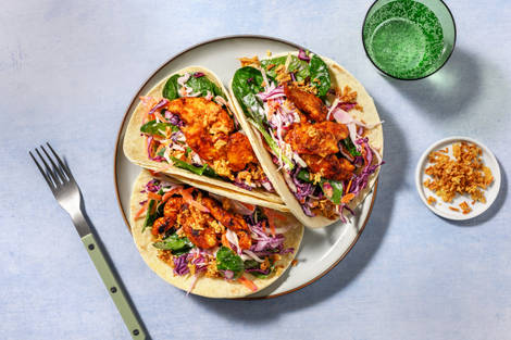 Speedy Gochujang Beef Tacos