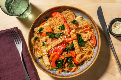 Umami Beef & Sweet Potato Noodles Japchae