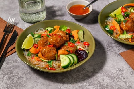 Beef Bun Cha & Bean Thread Noodles