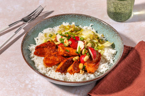 Rask og spicy kyllingwok