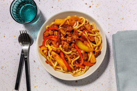 Speedy Szechuan Turkey Udon