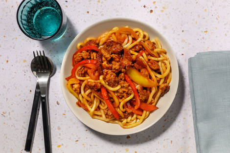 Speedy Szechuan Turkey Udon