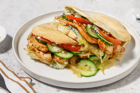 'Tra le vie di Atene' - gyros pita di pollo speziato