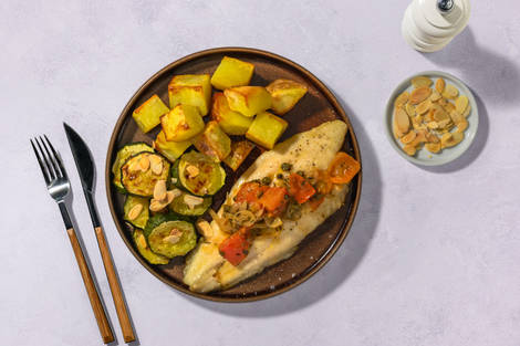 Basa and Provençale Style Tomato Caper Sauce