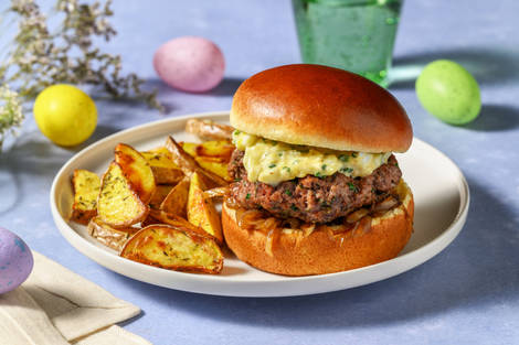 Burger de bœuf & mayo façon œuf mimosa