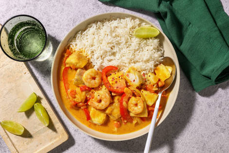 Brazilian Style Fish and Prawn Moqueca