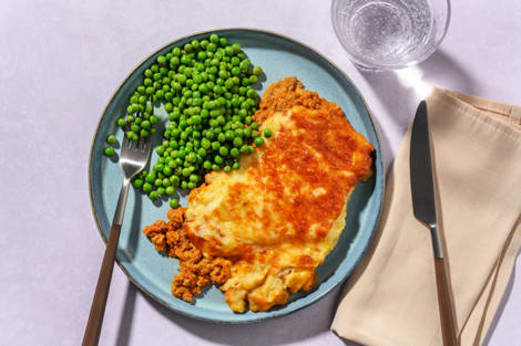 Beef & Bacon Cottage Pie and Cheesy Mash
