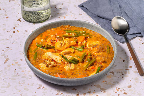 Onepot Hähnchen-Linsen-Dal