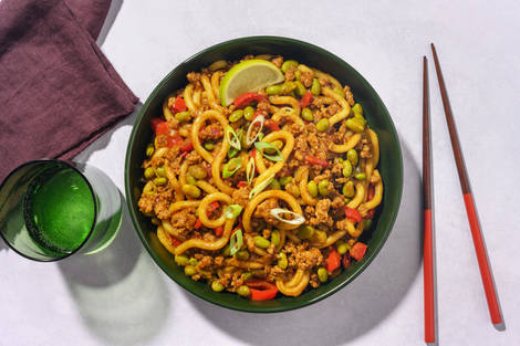 Thai Spiced Turkey Mince Udon