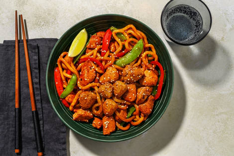 Speedy Spiced Double Chicken Udon