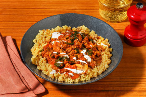 Speedy Middle Eastern Inspired Harissa Beef