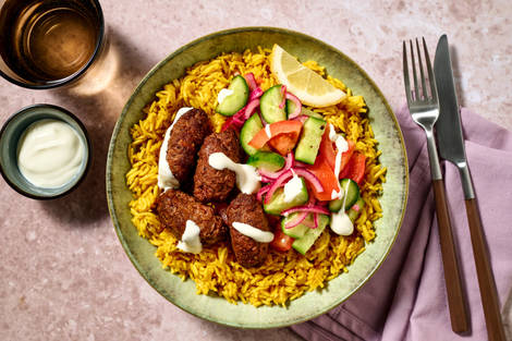 Air Fryer Chermoula Beef Koftas