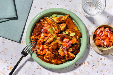 BBQ Chicken Loaded Wedges