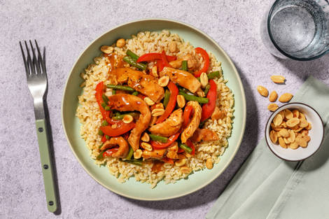 Kung Pao-Style Stir-Fried Beef 