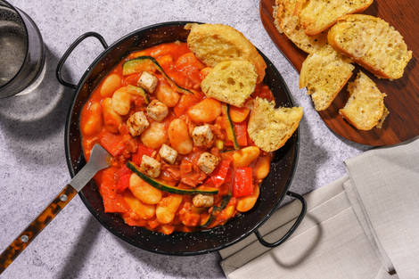 Chicken, Bacon, Butter Bean and Red Wine Cassoulet