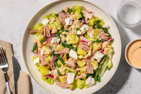 Fusion Niçoise mit Thunfisch & extra Bio-Feta