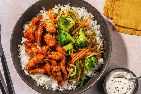 Hoisin Bio-Hähnchen Stir-Fry