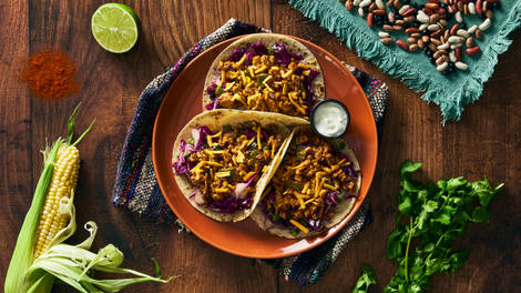 Tacos au Beyond Meat® à la mexicaine et jalapenos grillés
