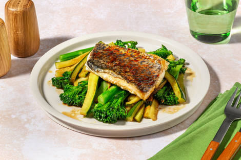 Soy-Ginger Glazed Barramundi