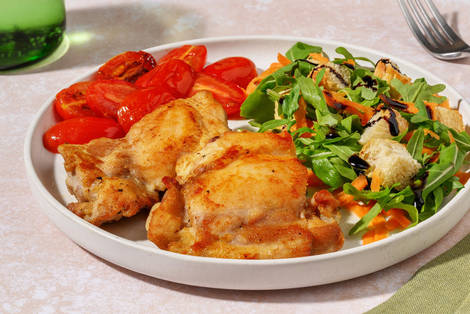 Cosce di pollo nostrane e datterini