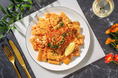 Kabeljau mit Mandel-Panko-Kruste 