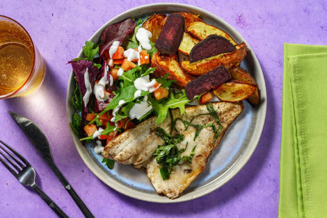 Grekiskinspirerad citrus-örtkolja