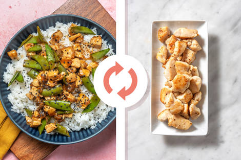 Sambal Teriyaki Chicken Stir-Fry