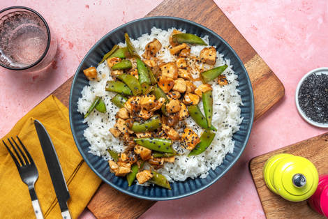 Sambal Teriyaki Chicken Stir-Fry