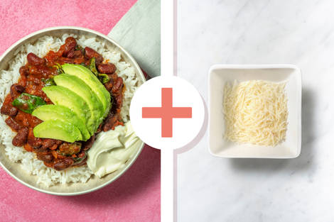 Cheesy Chipotle Bean Chilli