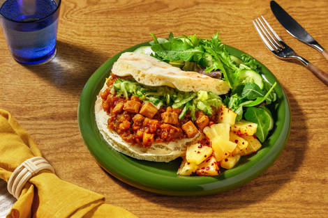 Trinidadian Style Chickpea and Chicken Doubles