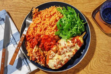 Antigone's Grilled Aubergine and Lamb Papoutsakia