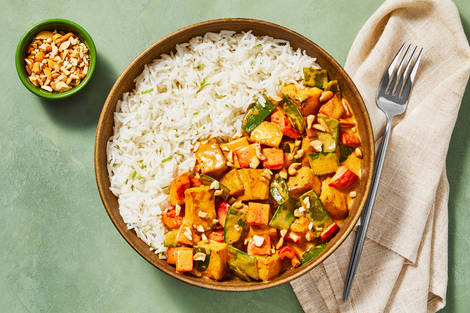Thai-Style Coconut Tofu Curry