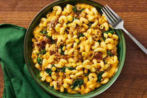 Creamy Cheesy Sausage Pasta