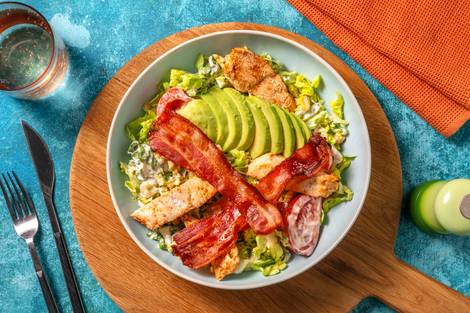 American Salad! mit Hähnchen und Bacon